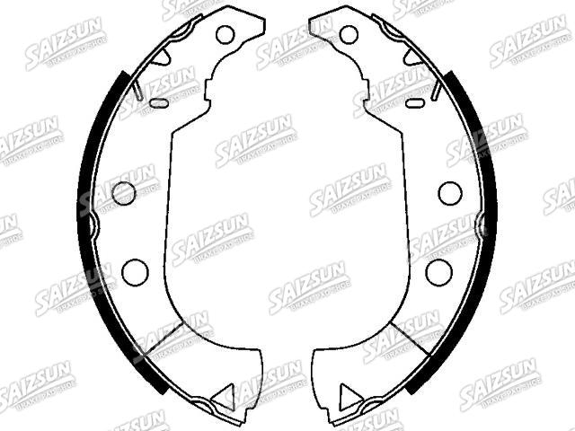 Zapata de freno Brake Shoe Set:7084701