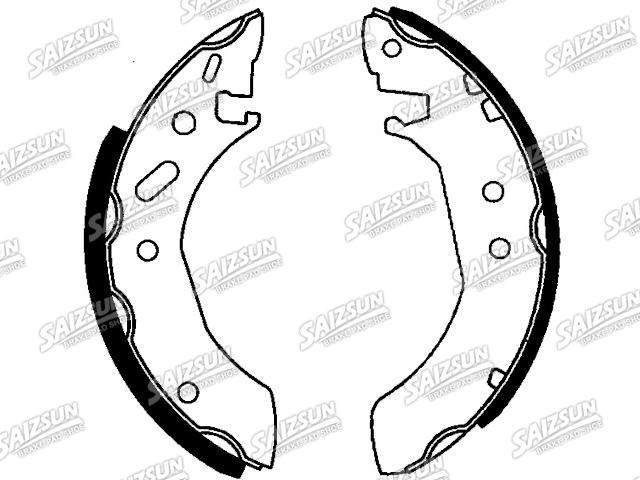 Zapata de freno Brake Shoe Set:M97FU-2200-AA