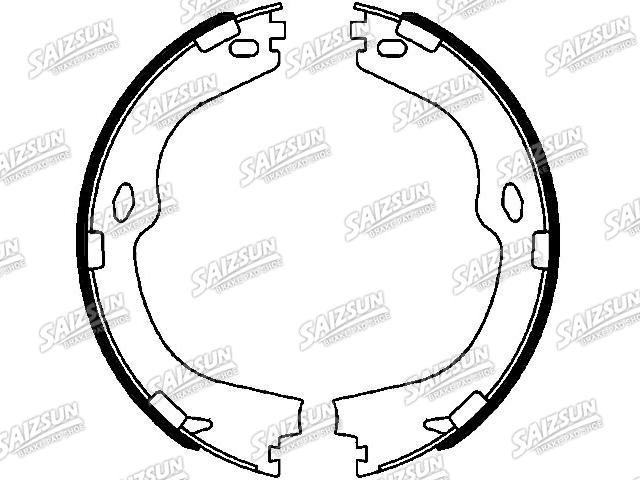 Zapata de freno Brake Shoe Set:22857907