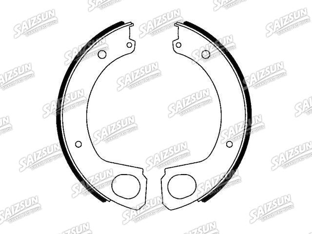 Zapata de freno Brake Shoe Set:MK530539