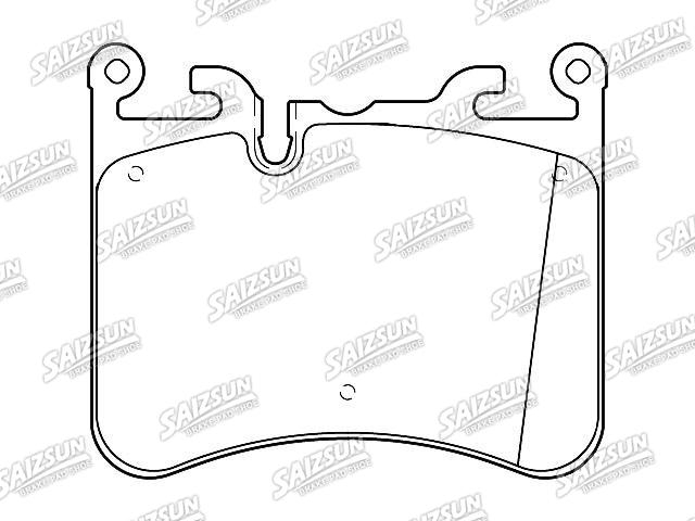 Pastillas de freno Brake Pad Set:T2R11424