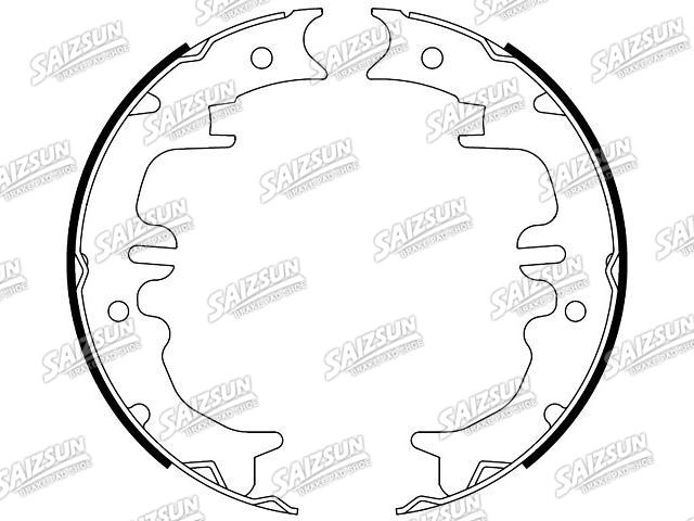 Zapata de freno Brake Shoe Set:46540-48030