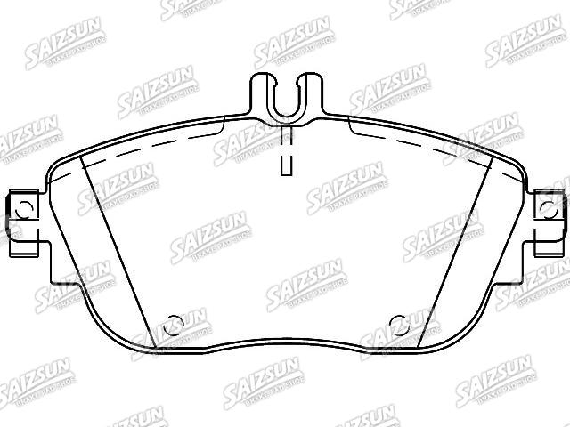 Pastillas de freno Brake Pad Set:008 420 06 20