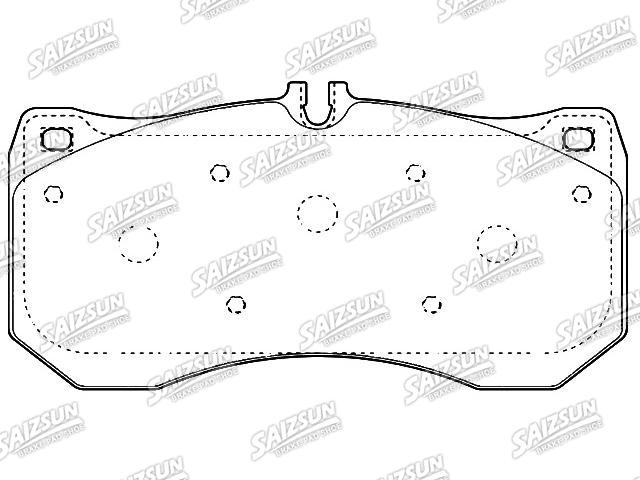 Pastillas de freno Brake Pad Set:4H0 698 151 C