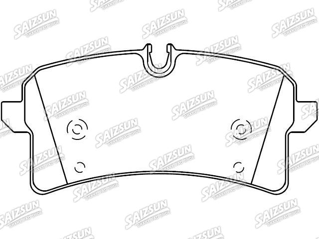 Pastillas de freno Brake Pad Set:95B 698 451