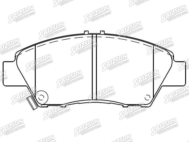 Pastillas de freno Brake Pad Set:45022-T5R-A01