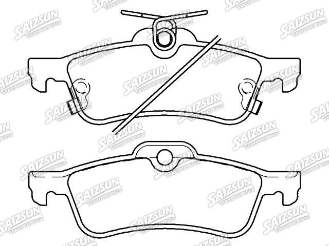 Pastillas de freno Brake Pad Set:04466-0D010