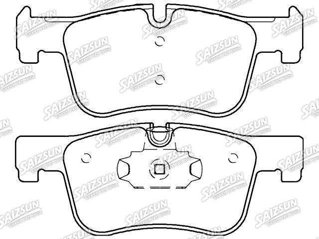 Pastillas de freno Brake Pad Set:34 11 6 874 331