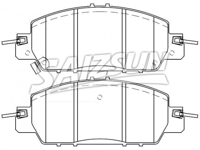 Pastillas de freno Brake Pad Set:45022-T3L-A00