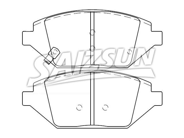 Pastillas de freno Brake Pad Set:42349238