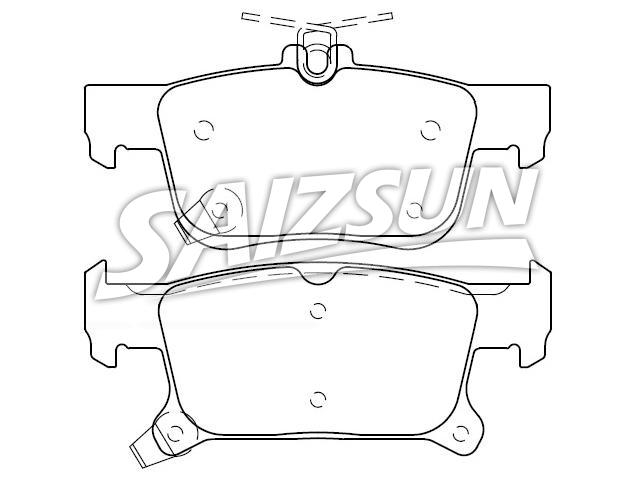 Pastillas de freno Brake Pad Set:23145352