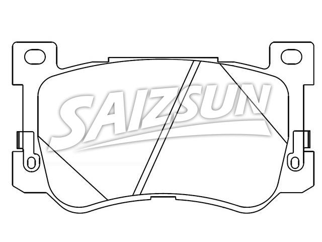 Pastillas de freno Brake Pad Set:58101-D2A12