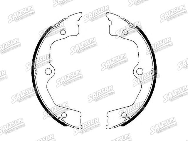 Zapata de freno Brake Shoe Set:43053-SJA-E00