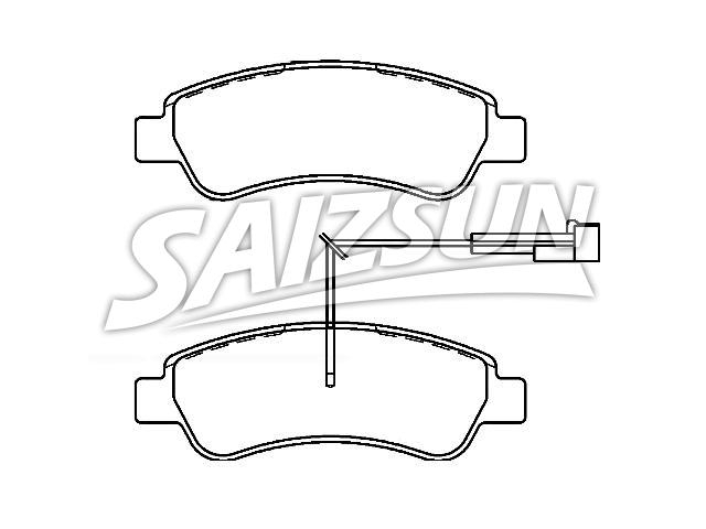 Pastillas de freno Brake Pad Set:77366679