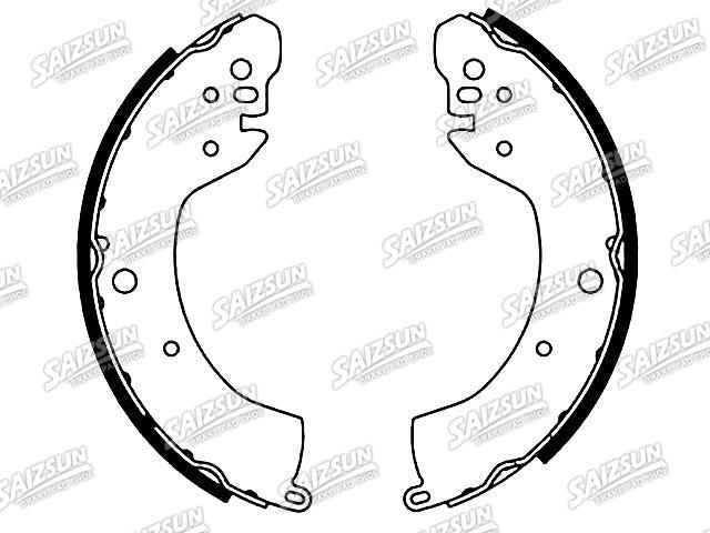 Zapata de freno Brake Shoe Set:90R014871
