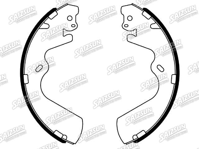Zapata de freno Brake Shoe Set:CNS064031