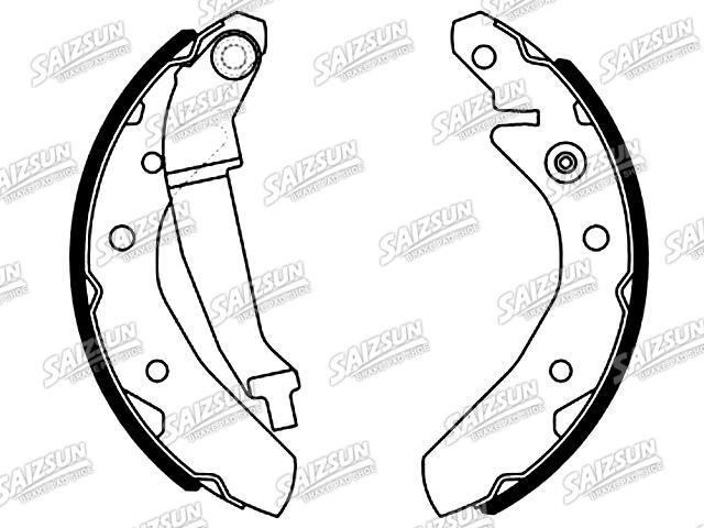 Zapata de freno Brake Shoe Set:S11-3502170