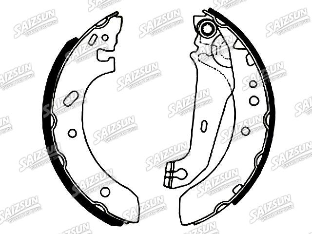 Zapata de freno Brake Shoe Set:B2010640500