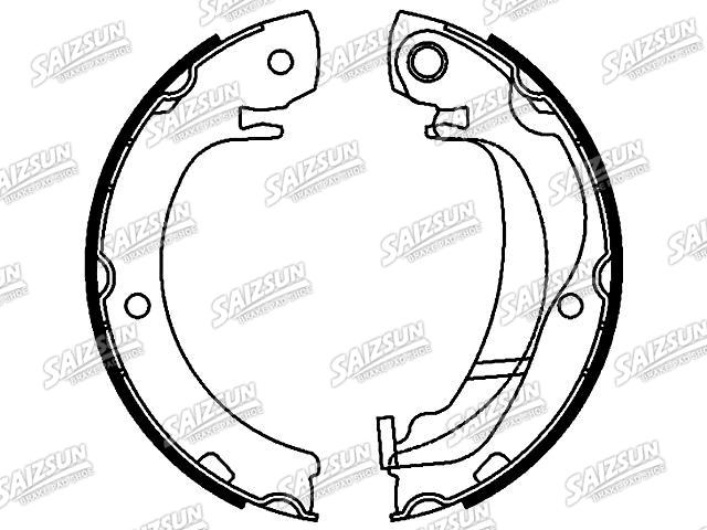 Zapata de freno Brake Shoe Set:04495-0F010