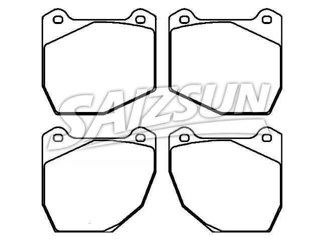 Pastillas de freno Brake Pad Set:RJR698151