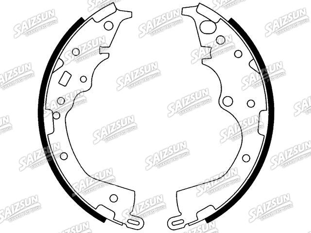 Zapata de freno Brake Shoe Set:04495-08030