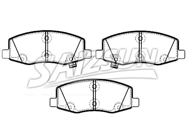 Pastillas de freno Brake Pad Set:90925370