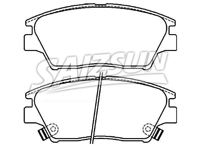 Pastillas de freno Brake Pad Set:48130-350B0