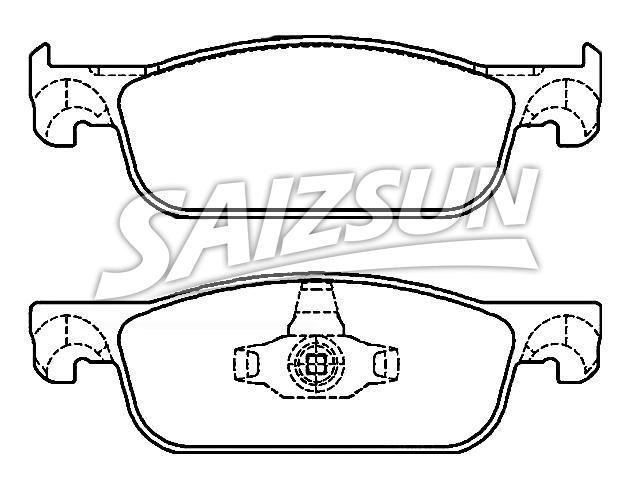 Pastillas de freno Brake Pad Set:41 06 055 36R