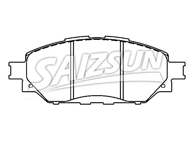 Pastillas de freno Brake Pad Set:04465-0K420