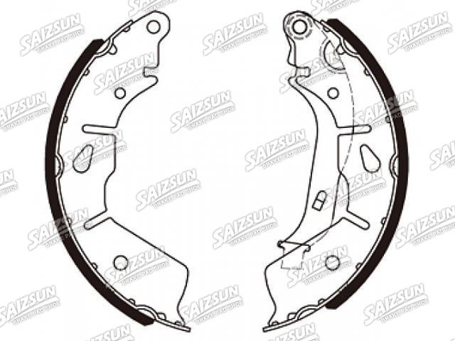 Zapata de freno Brake Shoe Set:D4060-2FK1A