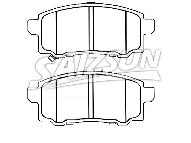 Pastillas de freno Brake Pad Set:A301066-0600