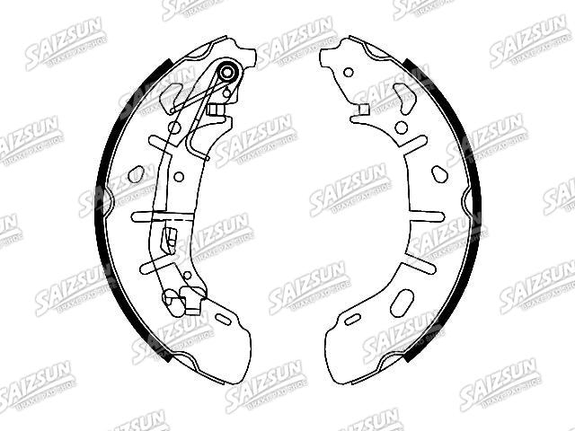 Zapata de freno Brake Shoe Set:51928531