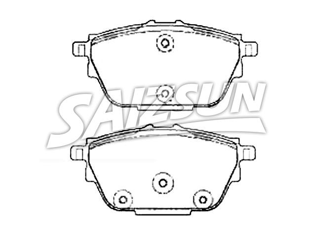 Pastillas de freno Brake Pad Set:YL00258980