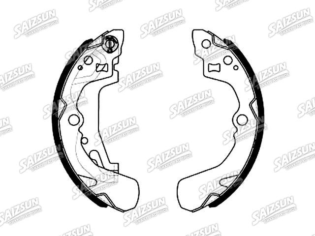Zapata de freno Brake Shoe Set:53241-75J00