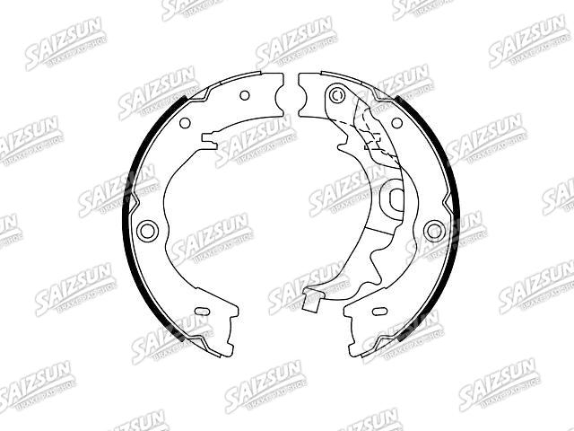 Zapata de freno Brake Shoe Set:58350-4DA00