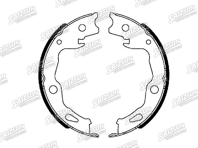 Zapata de freno Brake Shoe Set:D4060-4BA1A