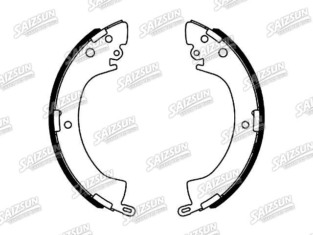 Zapata de freno Brake Shoe Set:CNS064030