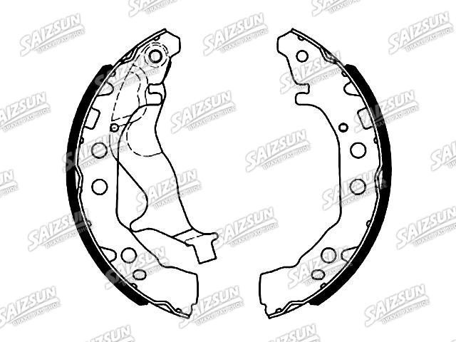 Zapata de freno Brake Shoe Set:53200-84M00-000