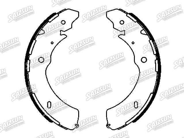 Zapata de freno Brake Shoe Set:5-87832-257-0