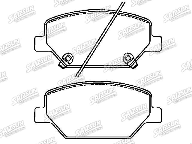 Pastillas de freno Brake Pad Set:84120877