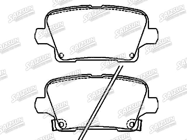 Pastillas de freno Brake Pad Set:13517694