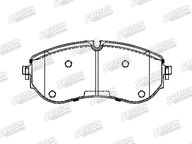 Pastillas de freno Brake Pad Set:65.50820-6006