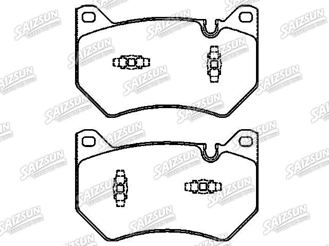 Pastillas de freno Brake Pad Set:80A 698 151 B