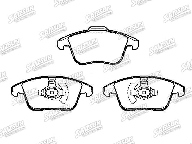 Pastillas de freno Brake Pad Set:2 110 592