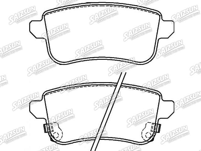 Pastillas de freno Brake Pad Set:44 06 066 59R