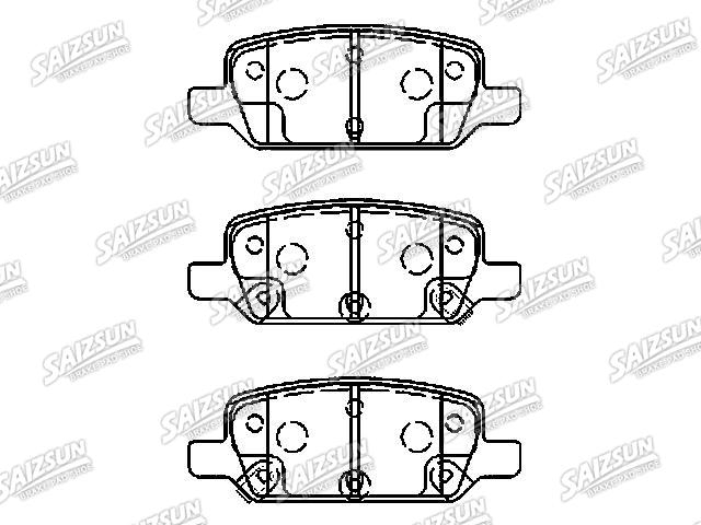 Pastillas de freno Brake Pad Set:8008244-00-B