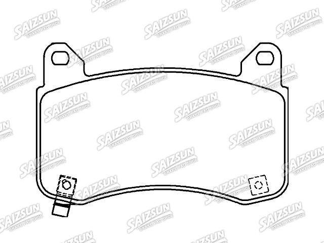 Pastillas de freno Brake Pad Set:800824-200-C