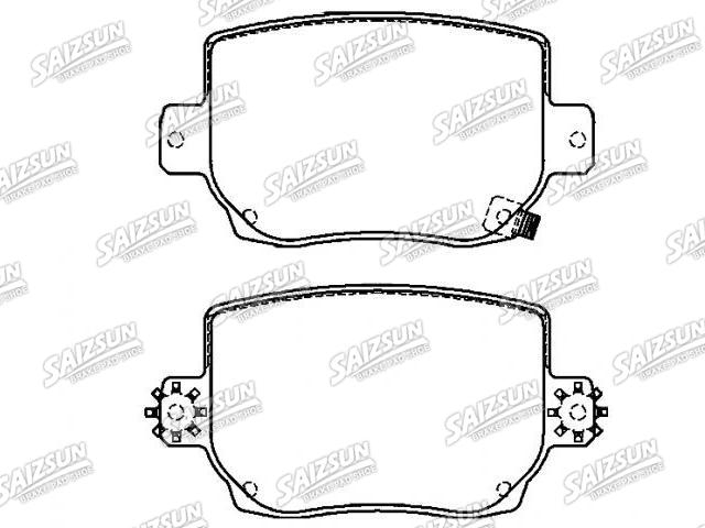 Pastillas de freno Brake Pad Set:800824600C