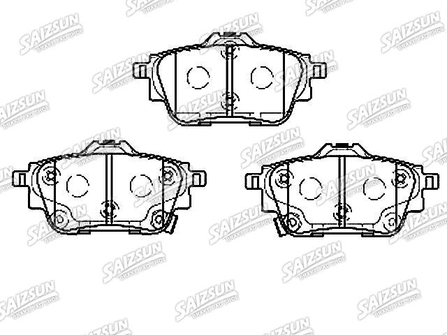 Pastillas de freno Brake Pad Set:D4060-6LA0A