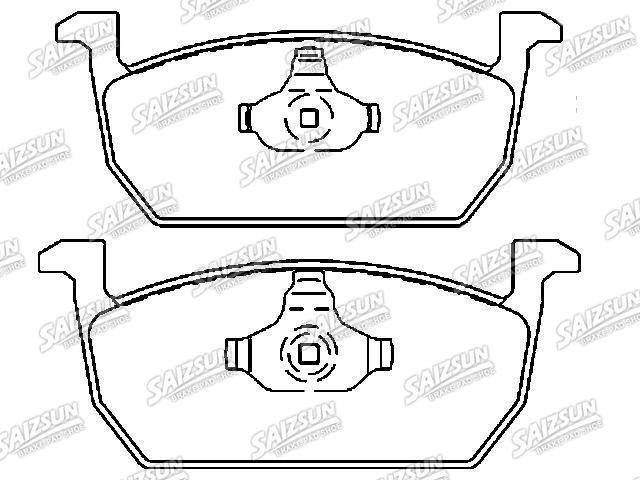 Pastillas de freno Brake Pad Set:2Q0 698 151 G